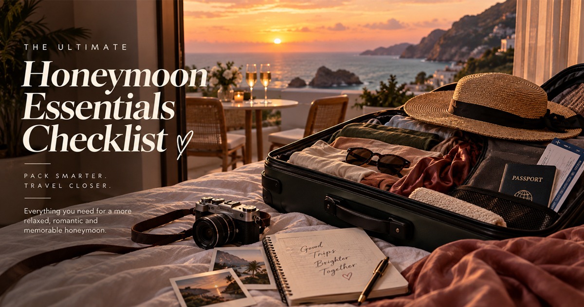 Honeymoon Essentials Checklist Secret Hour